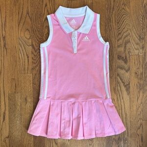 Adidas Kids Light Pink Polo Dress
